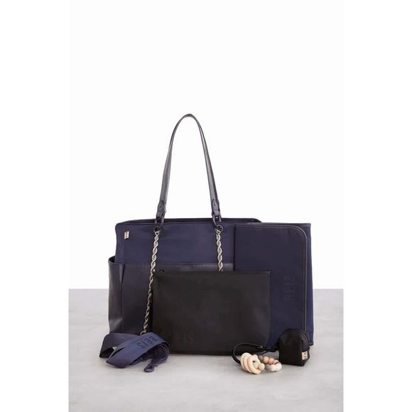 NWT BEIS The Diaper Bag in Navy - Picture 6 of 6